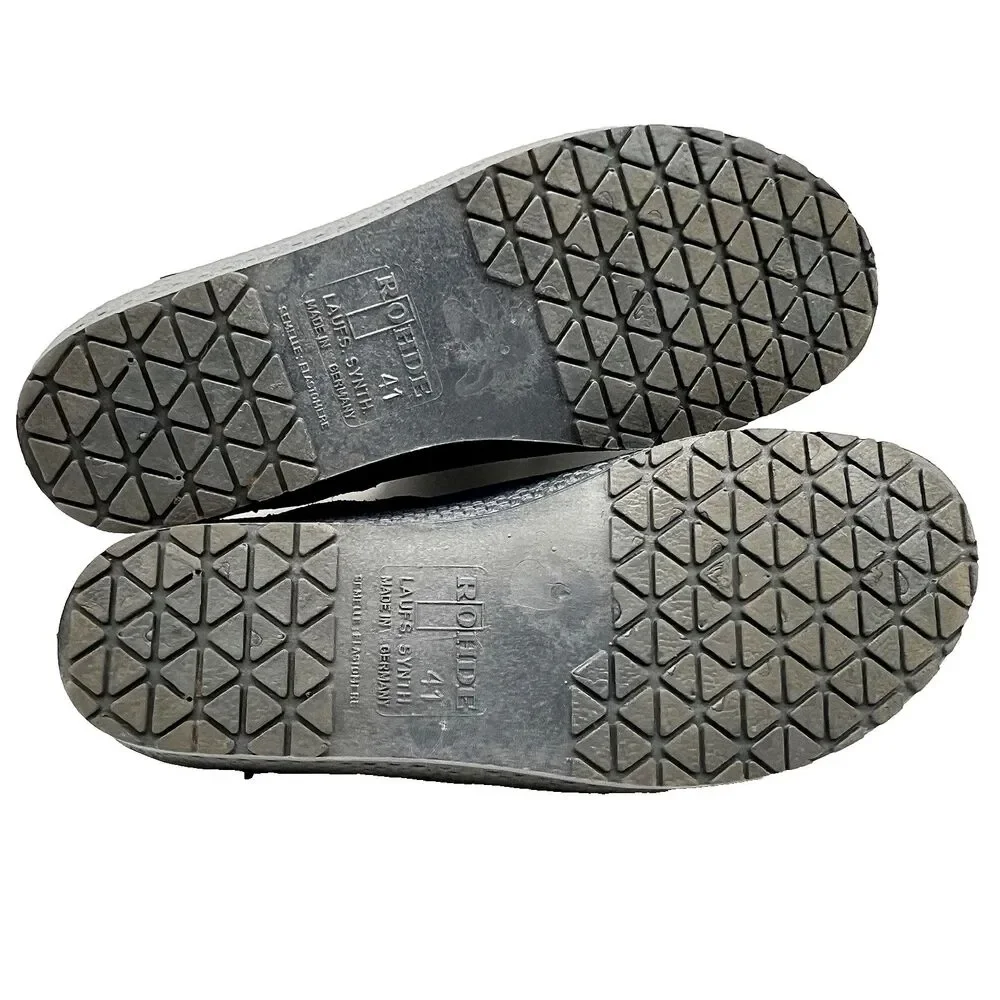Naturform Comfort Sole Rohde Sandals Tri-Color Suede German Orthopedic Sz 41